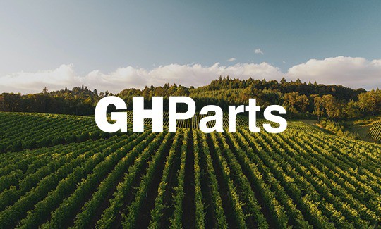 GH Parts White Logo with Background